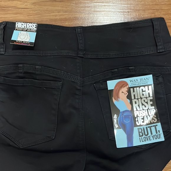 Skinny High Rise Push Up 11/30 Black women Jeans - Picture 3 of 4